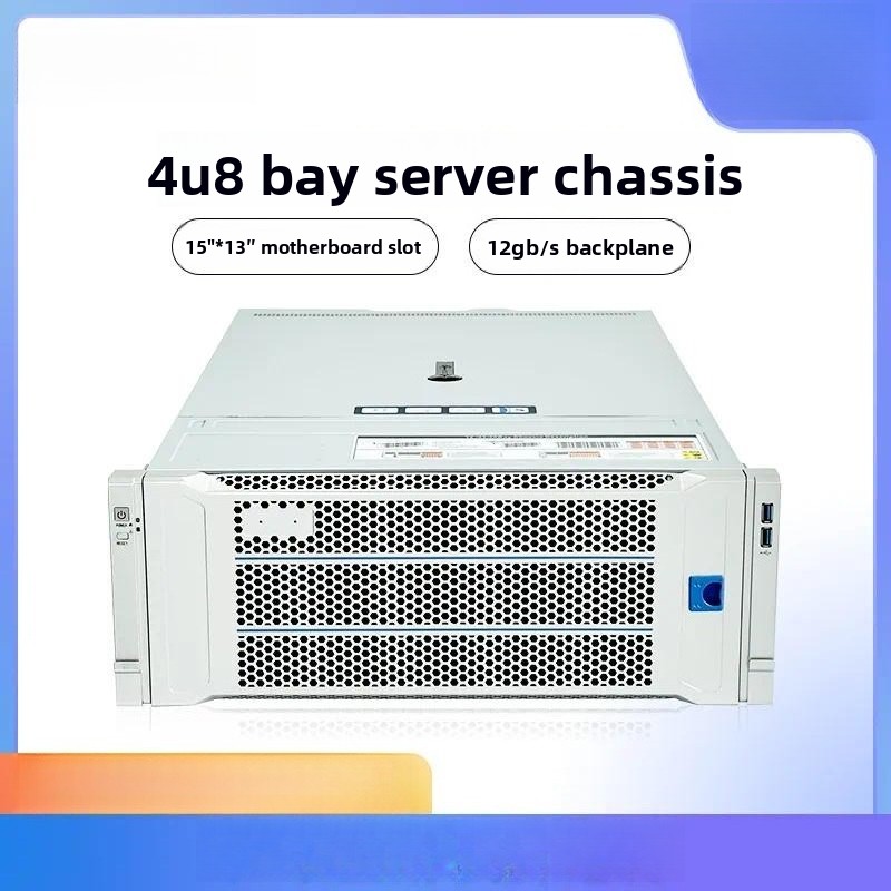 8 Gpu 4U Server Chassis - هيكل خادم 4U بـ 8 أقراص