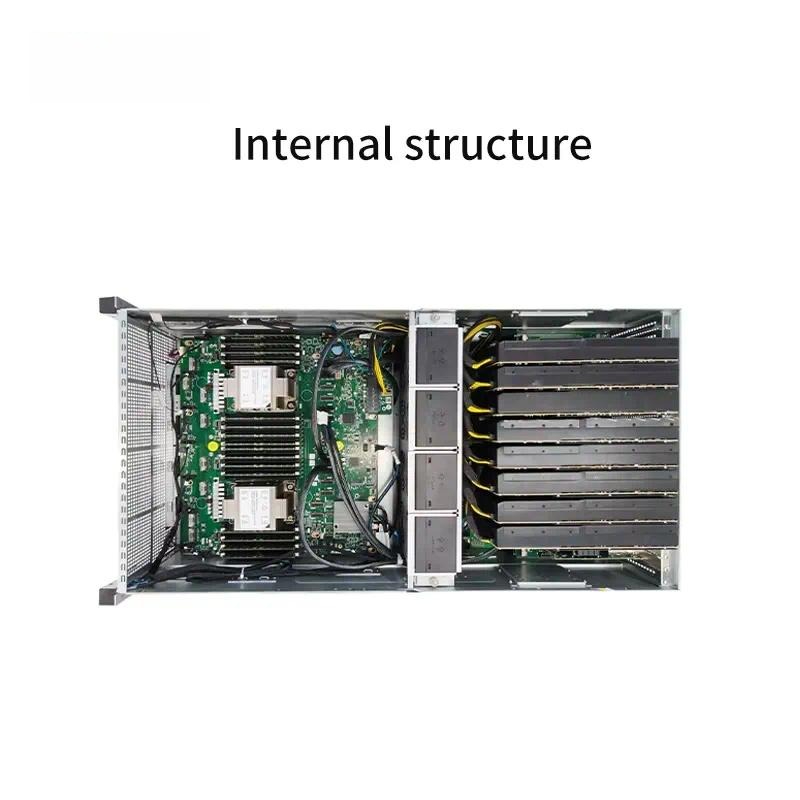 هيكل خادم 4U GPU لمعالجات Xeon - مراجعة 8 Gpu 4U Server Chassis وسعره