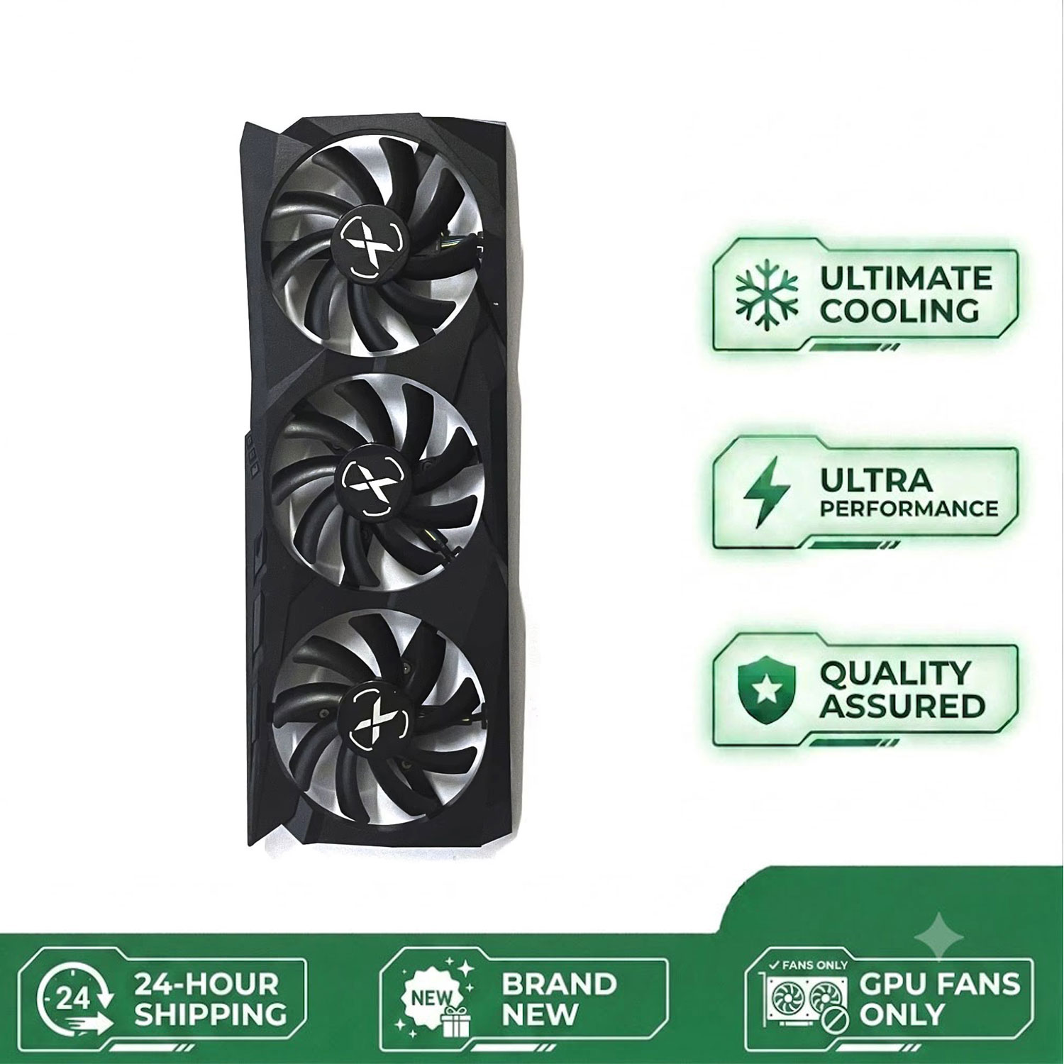 مروحة تبريد أصلية 85 مم 4-دبوس - مراجعة Rx 6700 Xt 12Gb Graphics Card وسعره