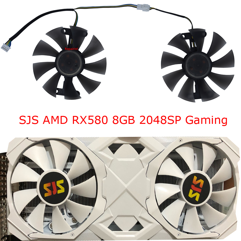 مروحة بطاقة الفيديو ، GA91S2H  - مراجعة Rx 580 8Gb 2048Sp Gpu وسعره