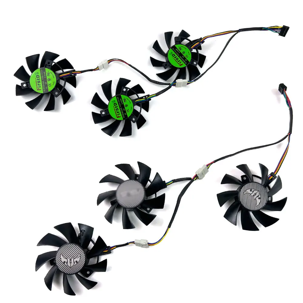 مروحة تبريد جديدة 75 مم 7pin F - مراجعة Rx 5700 Xt 8Gb Video Card وسعره